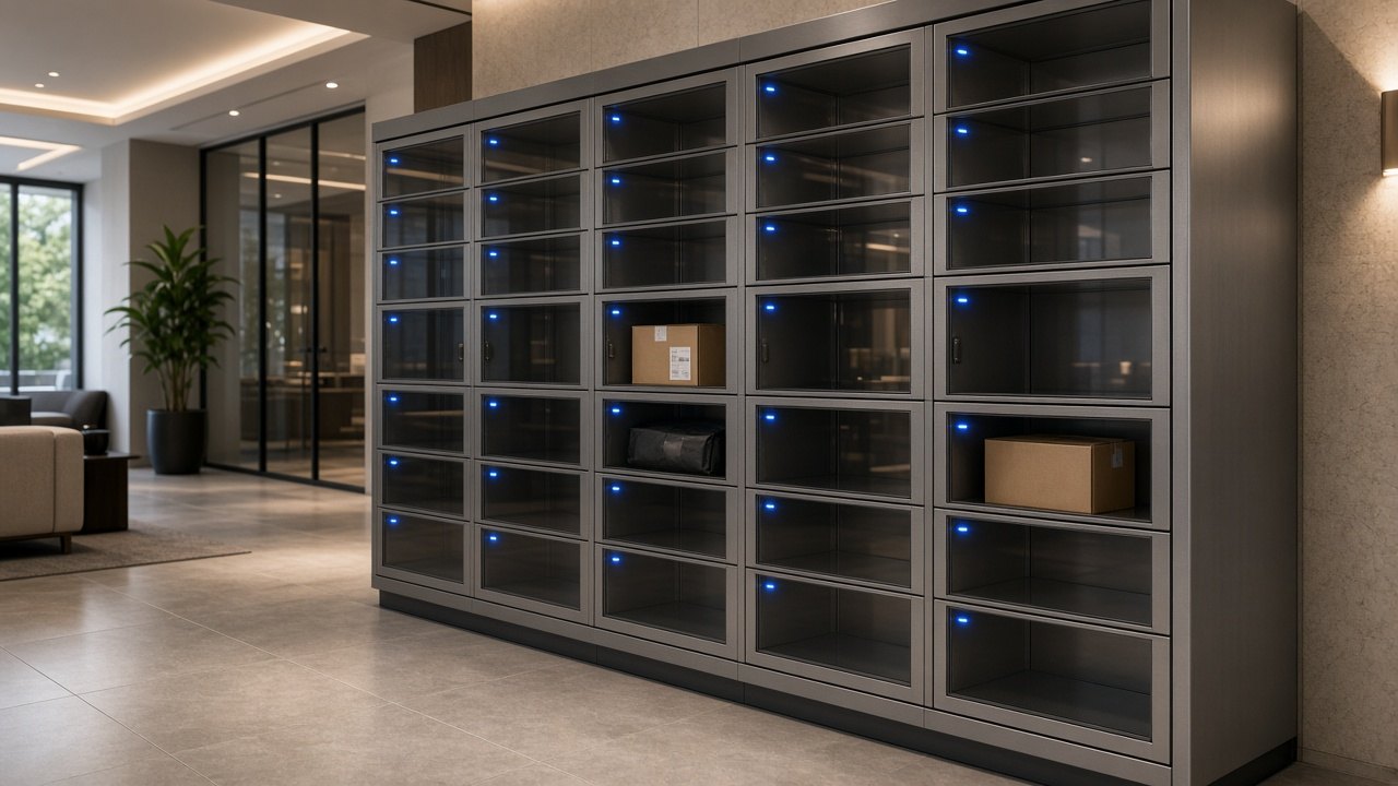 Sistema de lockers inteligentes para automatización de entregas